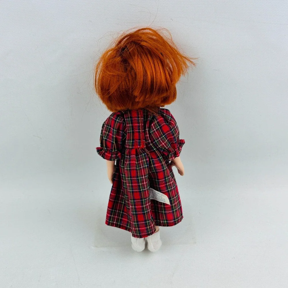 Eden Madeline Doll Holiday Best Red Plaid‎ Dress Christmas 8